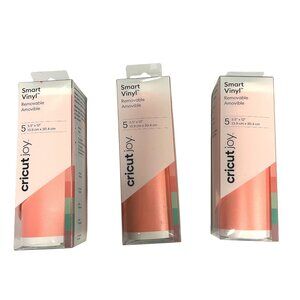 Cricut Joy Removable Smart Vinyl Sampler 3pk